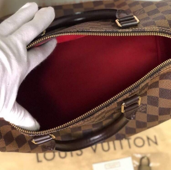 Original Louis Vuitton Damier Speedy 30 - Picture 7 of 8